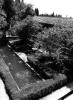 Alhambra, Granada. june 1999. Rolleiflex SL35 + Distagon 25mm, Ilford Delta 100. Obviously I had difficulty composing this shot, even with the 25mm lens. My vantage point was kinda awkward. These gardens look horrible without filter! I also overdid the contrast in the print somewhat; the clogged shadows are particularly depressing. Looks nothing like the scene as I perceived it.