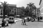 Granada, june 1999. Rolleiflex SL35 + Distagon 35mm (?), Ilford Delta 100. Marketplace 'n' stuff. Those chicks look pretty cool...