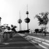 Kuwait Towers, september 1995. Rolleiflex 3.5 B, AGFA APX 100.