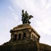 Deutsches Eck, april 1995. Rolleiflex 3.5 B, Kodak GPX.